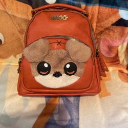 Star Wars Ewok Furry Backpack New