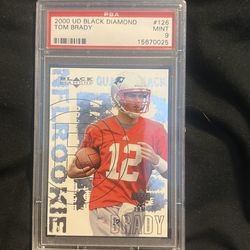 2000 Tom Brady Upper deckker black diamond