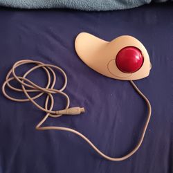 Logitech trackman marble fx t-cj12 wired mouse