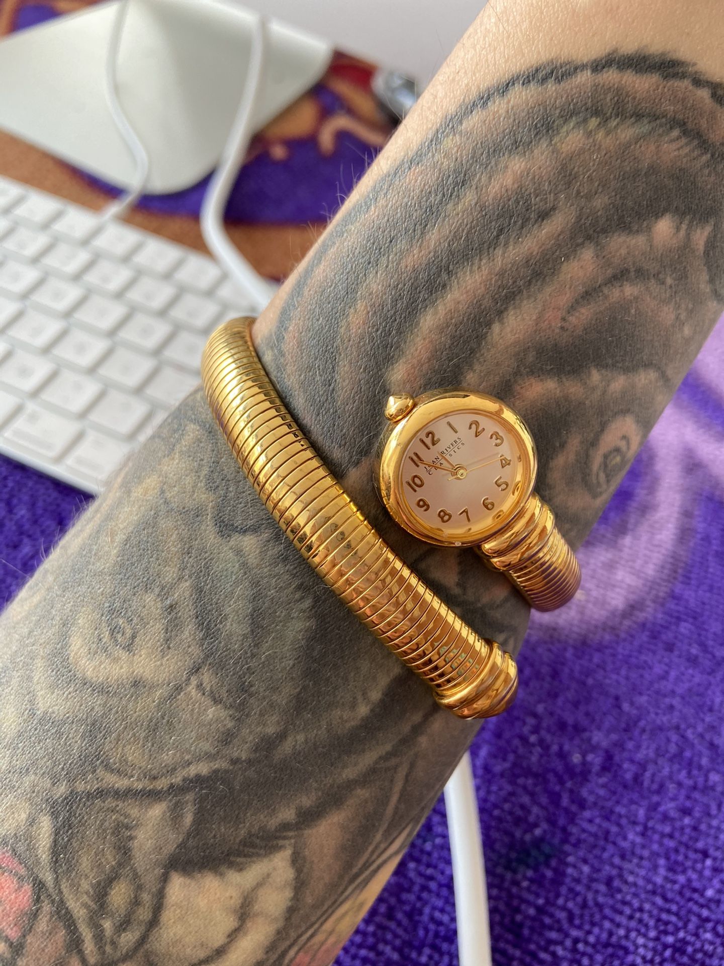 Vintage Joan Rivers classic watch