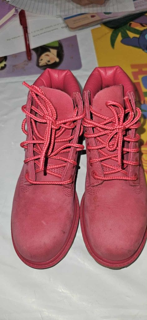 Girls Pink Boots