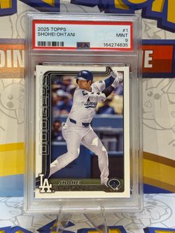 2025 Topps Shohei Ohtani #1 PSA 9 Mint