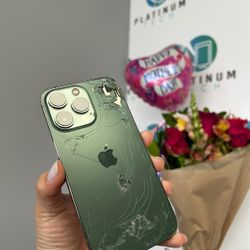 PROMOTION ‼️ iPhone 13 Pro, Unlocked, 128 Gb, 85% BH, Green $280