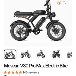 Movcan V30 max pro Electric Bike