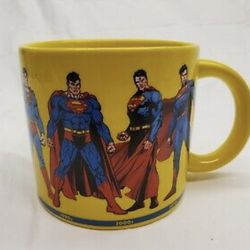 DC Comics Superman Through the Years Mug  Coffee Cup Philosophers Guild