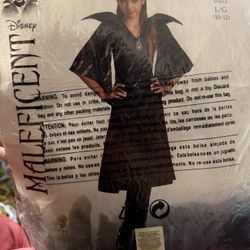 Disney’s Maleficent from Sleeping Beauty Kids Size Large 10-12