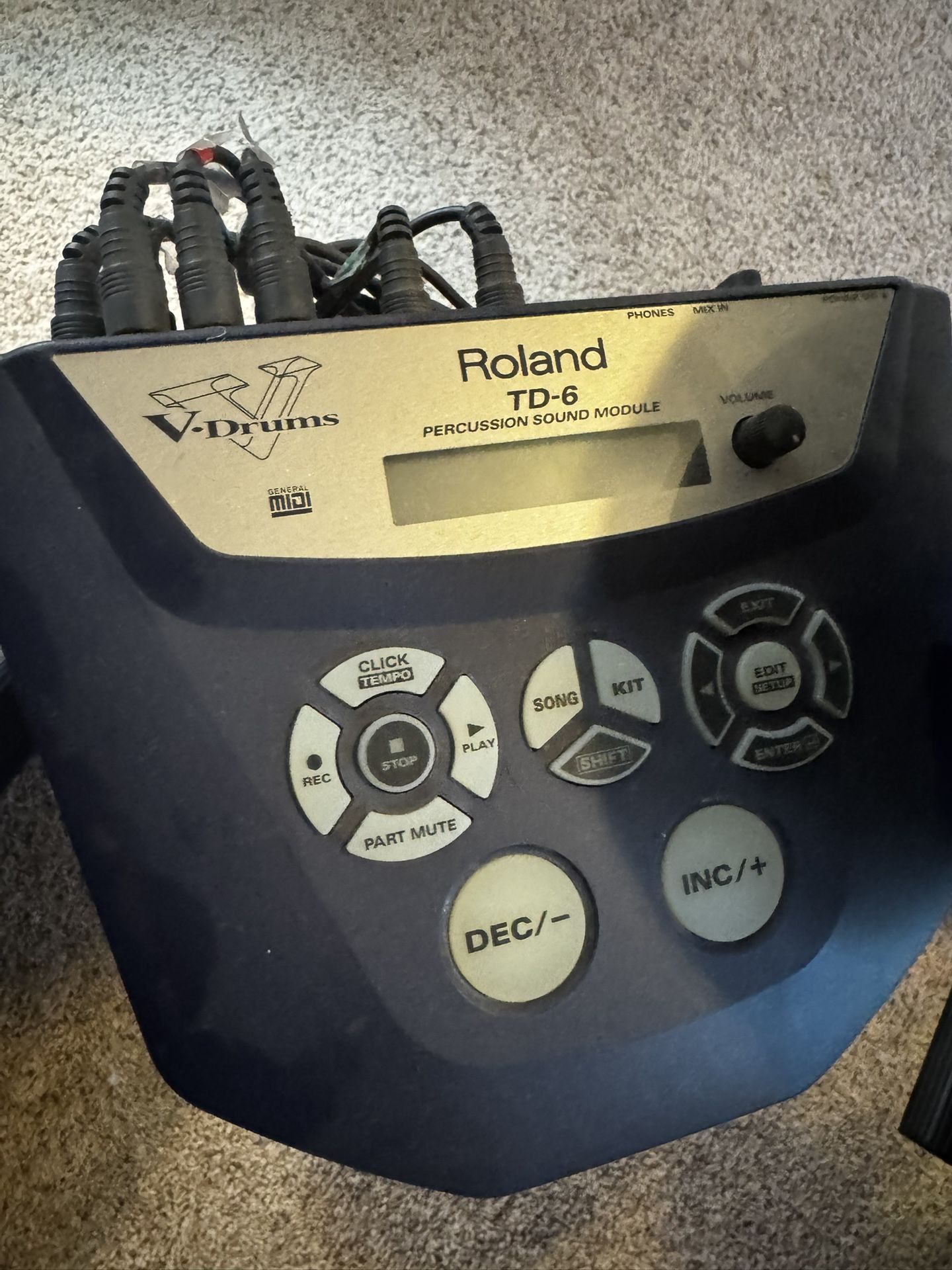 Roland TD6. Made In Japan.