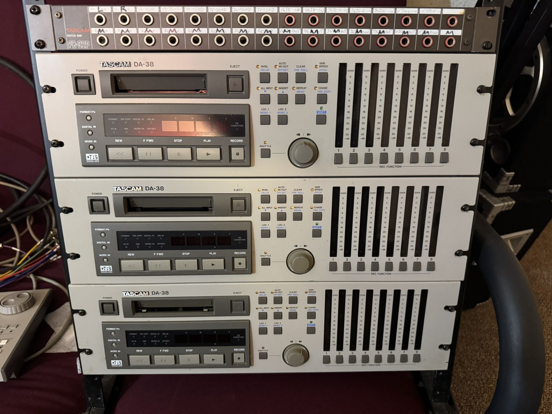 Tascam DA-38 With Remote