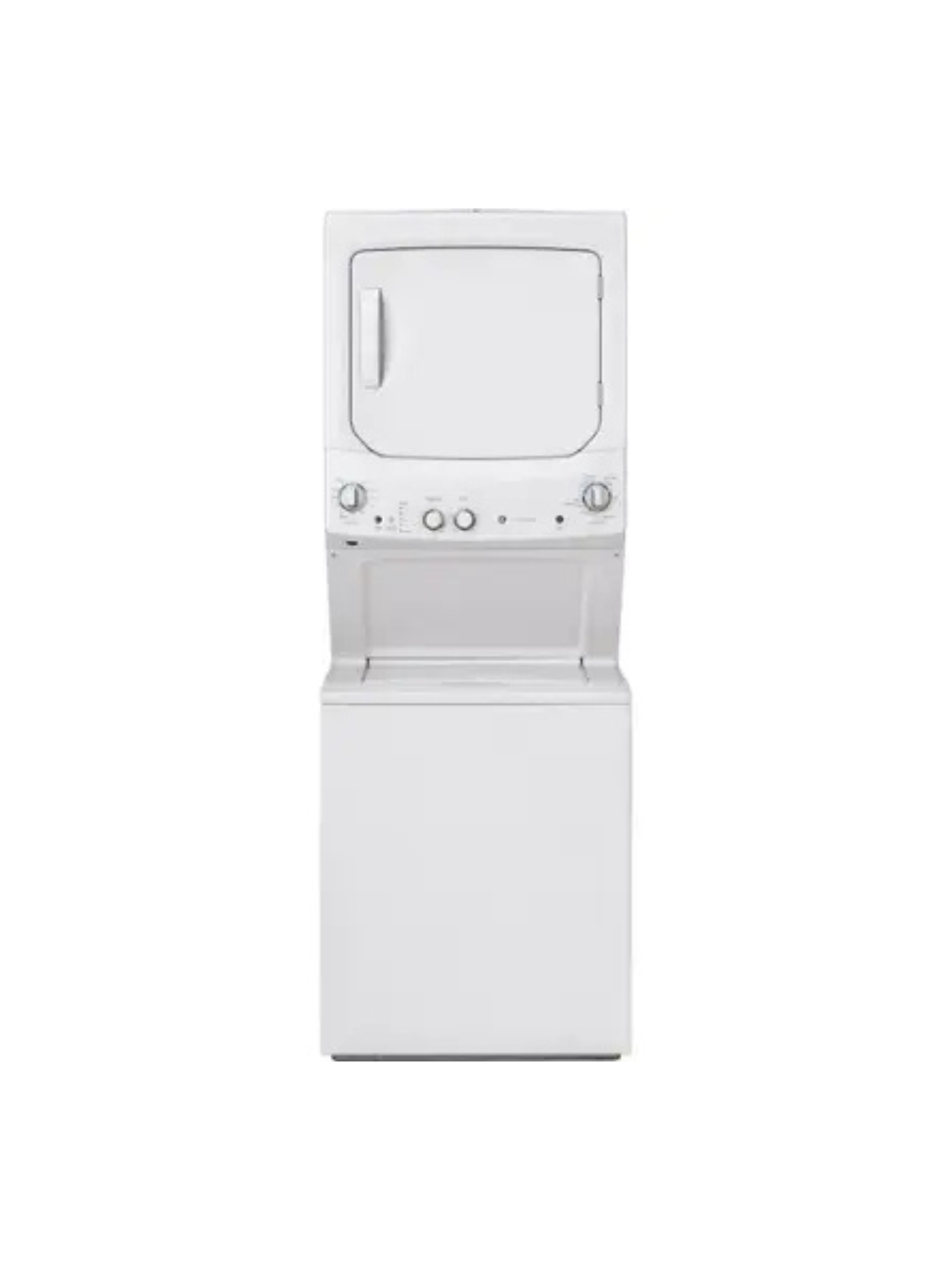 GE - 3.8 cu. ft. Washer 5.9 cu. ft. Electric Dryer Combo in White