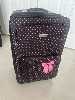 Charlie Sports Soft Shell Polka Dot Luggage