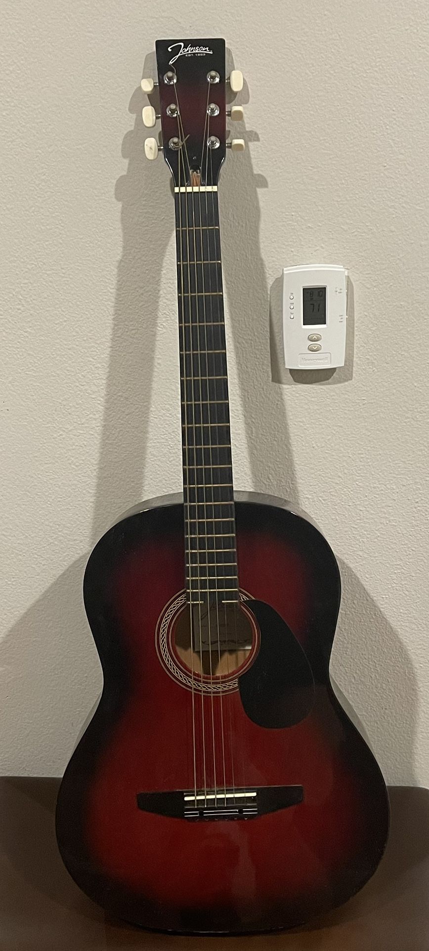 Johnson JG-100-R Acoustic guitar.
