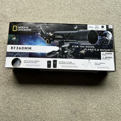 National Geographic RF360MM 50 MM Portable Refractor W/Panhandle Mount Telescope