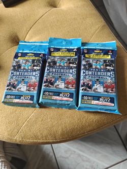 🏈 2021 Panini Contenders NFL Football – 3 Sealed Value Packs
