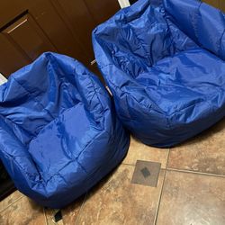 2 BIG JOE bean Bags 