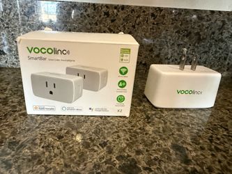 VOCOlinc Smart Wi-Fi Plugs (2 Pack) – HomeKit, Alexa & Google