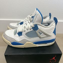 Air Jordan 4 Retro Military Blue 2012 Sz 9