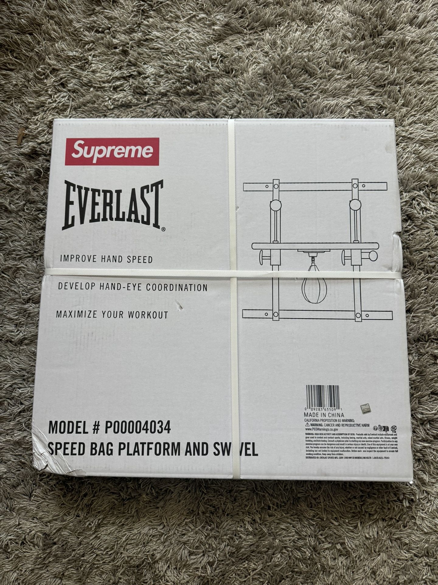 Supreme Everlast Speedbag Punching Bag