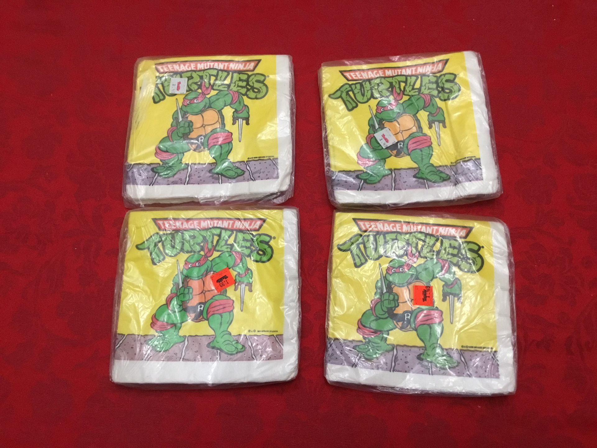Amazon.com: Ninja Turtle Party Decorations - 16 Guests - Ninja  Vintage TMNT Party Decorations/ Table Cloth/ Napkins