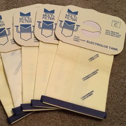 Electrolux Vacuum Bag- Type C, Set Of 5, New!