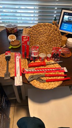 Milwaukee Tool Lot – Bits, Blades, Pliers & More