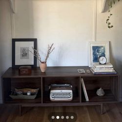 TV console Cadenza Record Player Shelf