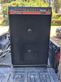 Randall RB120 guitar amp.