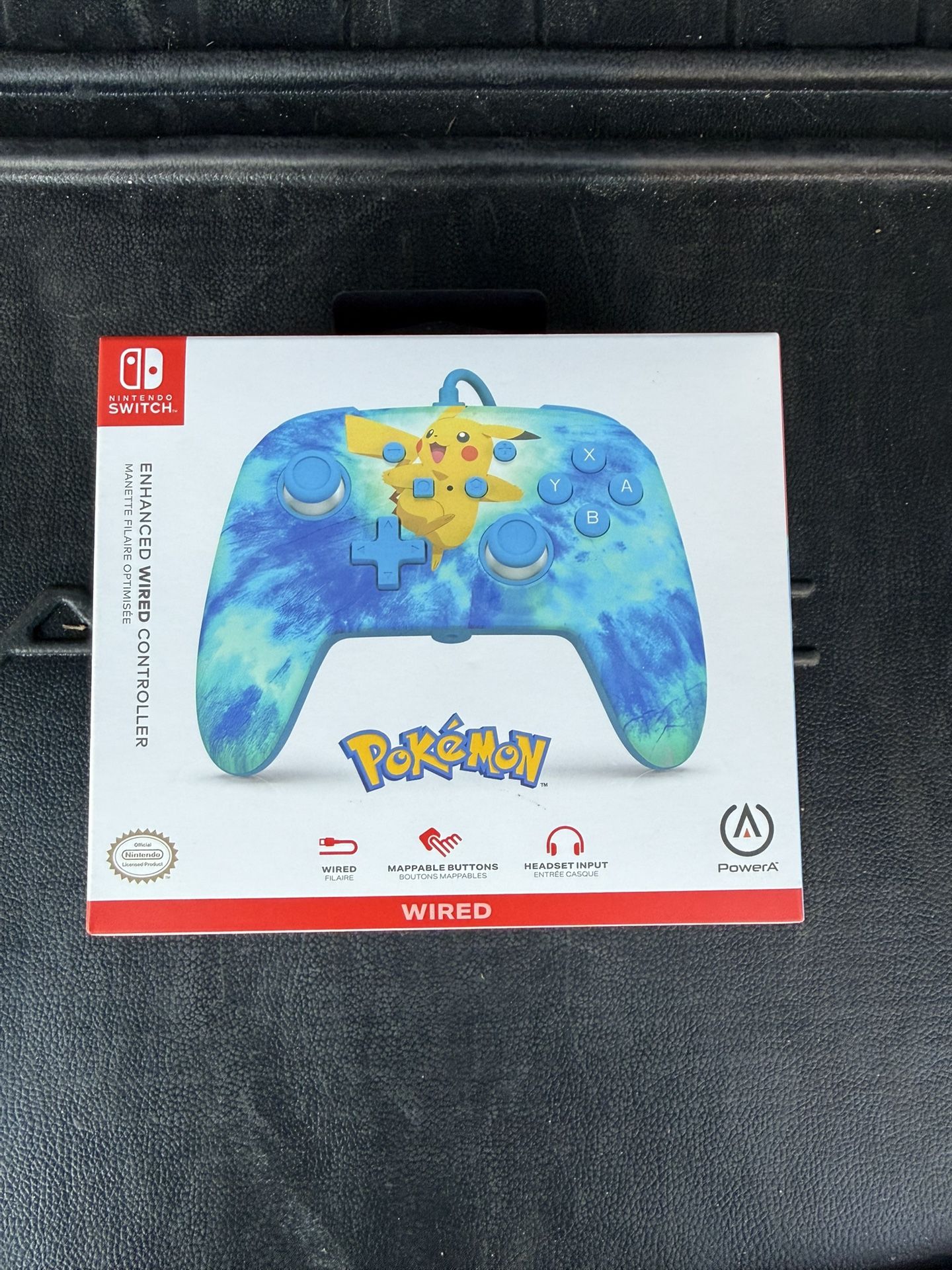 Nintendo Switch Pokémon Pikachu Wired Controller Brand New Sealed In Box