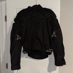 *New* Fieldsheer Motorcycle Padded Riding Jacket Black