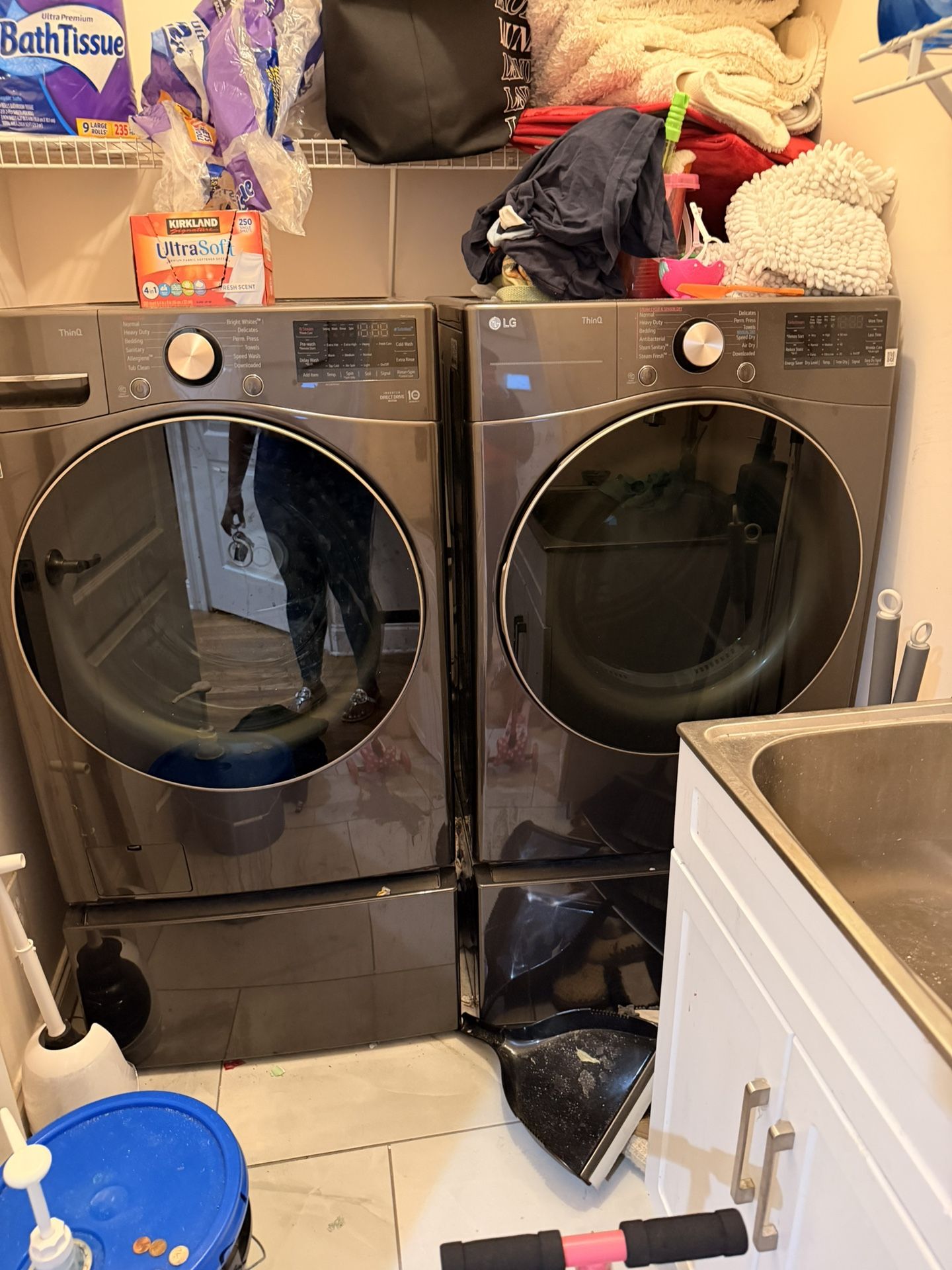 Lg Front Load Washer And Dryer Set