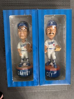 Dodgers Ron Cey & Steve Garvey bobbleheads