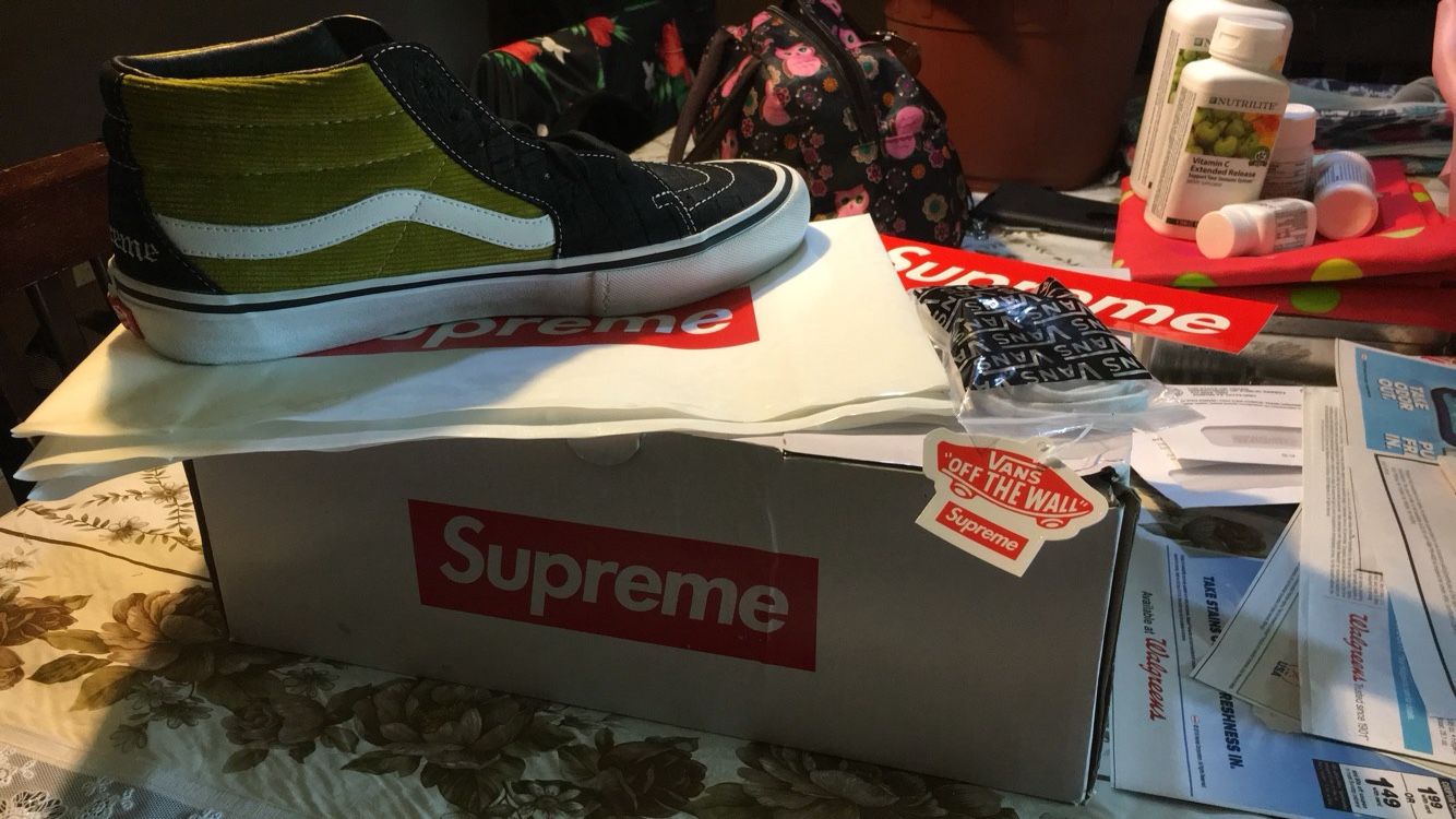 Supreme Vans / sticker / Bag