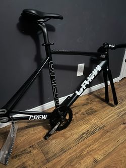 Crew Ace Aggressive Track Bike Frameset Size 55