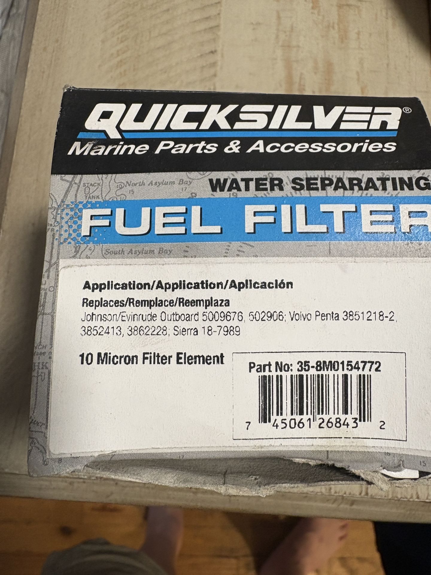 2 Quicksilver Fuel Filter/Water Separators
