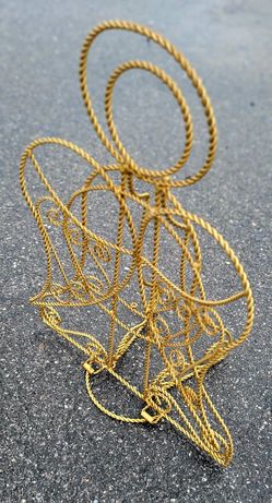 Large brass Angel Stand Picture, Plate Holder