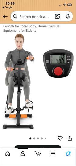 Multi-Functional Home Exercise Bike & Rehab Pedal Exerciser - Excellent Condition!