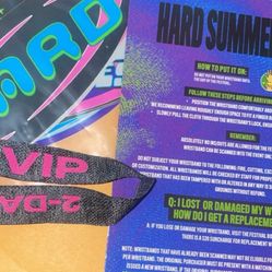HARD SUMMER TICKET 