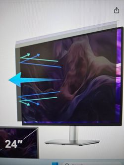 Monitor screen protectors / set of 2 24 inch