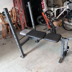 Weight Bench  In Good Condition (must Pickup)