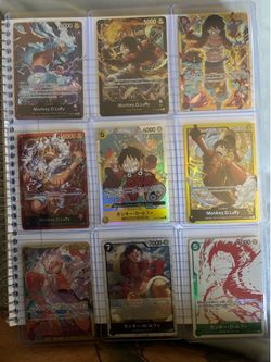 Monkey D. Luffy One Piece Cards