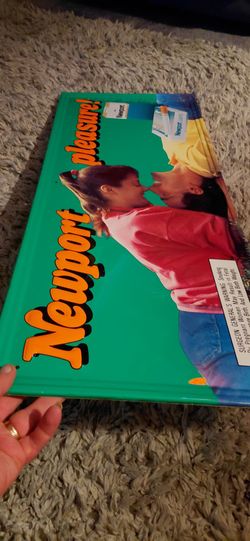 1993 Embossed Metal  Advertising  Sign.