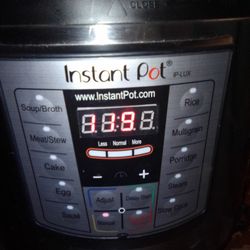 Instant Pot Electric 6 in 1 Pressure Cooker