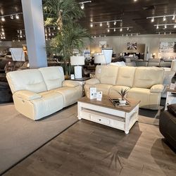 Power Reclining Sofa And Loveseat