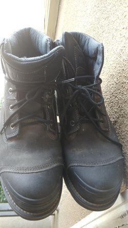 Timbaland steel boots size 12