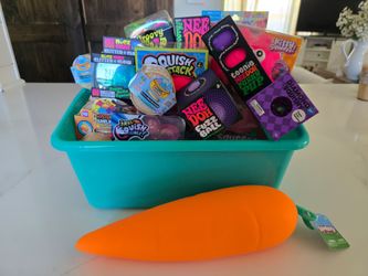 Needoh, Squishy,  and Dumpling Fundraiser Basket