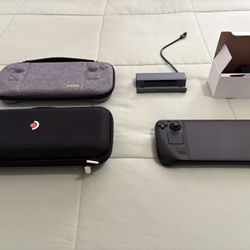 Steam Deck OLED 512 gb (Extra Case and Dock Included)