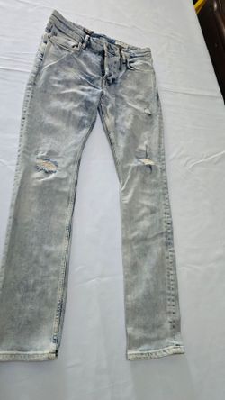 AllSaints Cigarette Distressed Jeans, W32 L32