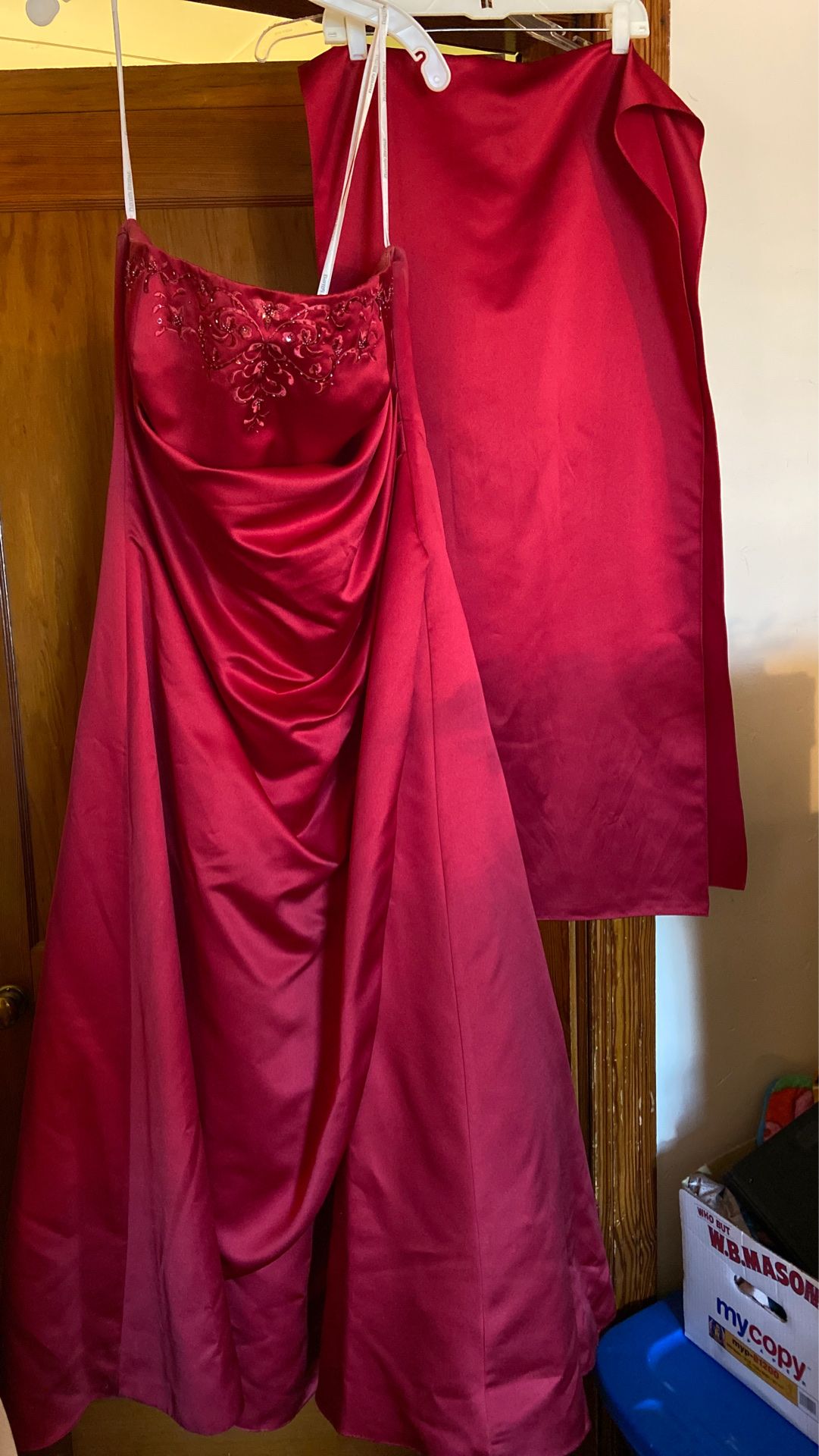 Bridesmaids dress David’s Bridal