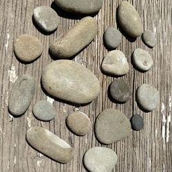 Flat Pebbles For Painting / Messages - Arts And Crafts
