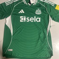 Newcastle United adidas 2025/26 Away Authentic Jersey  Size XL