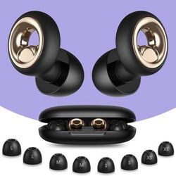 new Ear Plugs for Sleeping, 55dB Silicone Ear Plugs for Noise Reduction, Reusable Sleeping Noise Cancelling Earplugs for Snoring, Concert & Shooting E